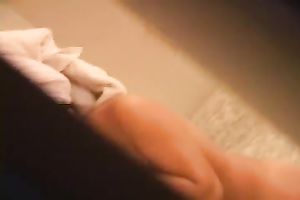 Hidden webcam of all natural sweetheart flashing her moist a-hole in the shower