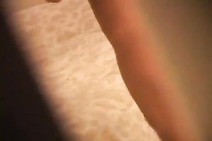 Hidden webcam of all natural sweetheart flashing her moist a-hole in the shower