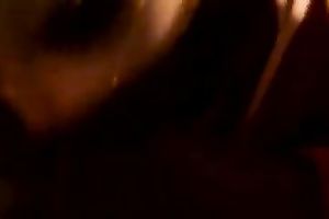 My masked ebon girlfriend blows my BBC like a hooker