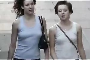 These hot honeys have no idea I am spying on 'em