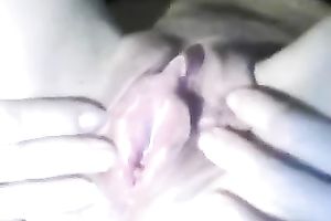 Close up homemade solo with an ex GF fingering her cute bawdy cleft