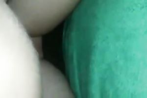 Meaty snatch of chunky large bottomed whorable dirty slut wife merited a wonderful drilling