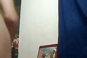 Adorable duet of hot juvenile black skin cuties on web camera