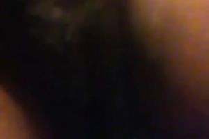 Horn-mad black haired Latina girlie bonks with sex machine in her bedroom