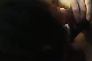 Cute and pleasant all natural Asian gal sucked her boyfriend's lollicock with fun