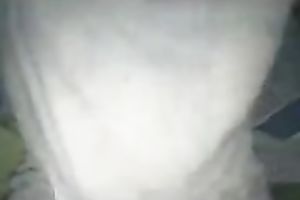 Kinky non-professional exotic whorish girl shows off her large pointer sisters