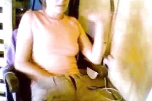 Cute dilettante youthful sweetheart on web camera masturbates for real