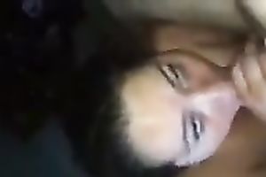 Zealous black haired bulky slut provided fortunate buddy with a worthy BJ