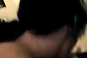 Stunning black cock sluts with slender body gives me some actually admirable oral sex