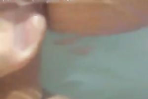 I love to fuck my wife's constricted pussy in our bathtub