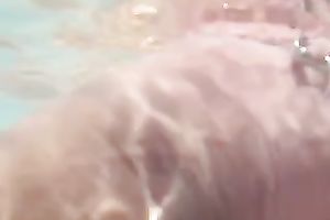 I love to fuck my wife's constricted pussy in our bathtub