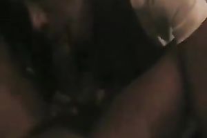 Naughty older ebon white wife sucks my bbc wearing nurse outfit