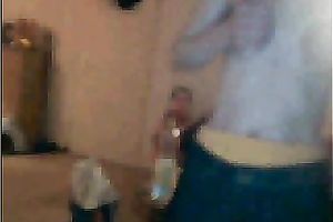 Pale skin aged whore form UK shows me her saggy rack on web camera