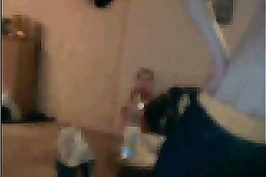 Pale skin aged whore form UK shows me her saggy rack on web camera