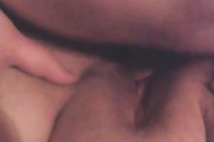 Big bulky old gash of my horny white wife for this muff hungry chap