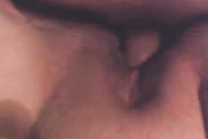 Big bulky old gash of my horny white wife for this muff hungry chap