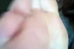 Slutty hilarious and pliant GF of mine sucked her own sexy feet