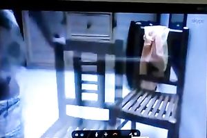 Kinky all exposed cam concupiscent brunette hair nympho flashes her large tits