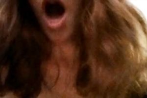 Wild biggest breasted doxy in dark stuff was fucking madly with a toy