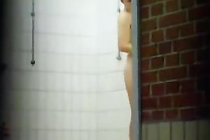 This legal age teenager with a nicely shaped bum has no idea I am watching