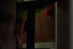 This legal age teenager with a nicely shaped bum has no idea I am watching