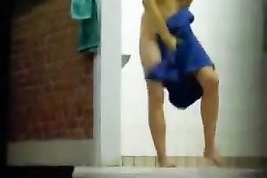 This legal age teenager with a nicely shaped bum has no idea I am watching