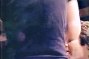 Hot and breasty fastened blond honey got her goodies bare