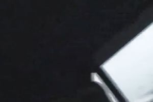 Fully dressed young dark brown eats dick with want