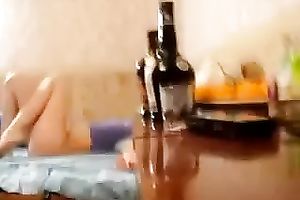 Awesome sex with my European college girlfriend on web camera