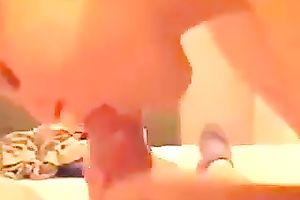 My pretty white women engulfing hard penis deepthroat in non-professional video