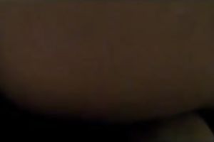 My girlfriend with admirable butt sits on top of my ramrod