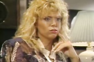 Busty golden-haired in the bath receives concupiscent for her ally