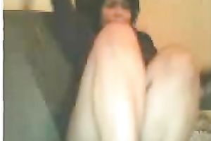 Lewd short haired nerdy dilettante cam black cock slut showed her legs