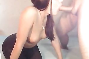 Torrid slim and sexy like fire nice-looking nympho gave a great oral pleasure