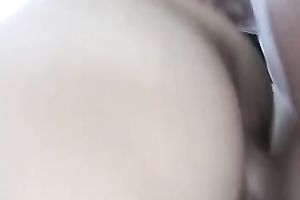 Chubby Latina abode keeper takes rod in her mouth and receives it in her a-hole