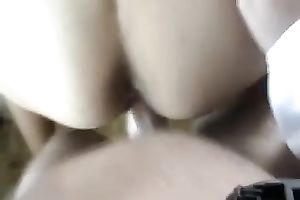 Chubby Latina abode keeper takes rod in her mouth and receives it in her a-hole