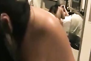 Ardent black haired MILFie nympho was completely busy with engulfing schlong