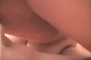 Blonde hawt MILFie sweetheart with fine boobies was teasing herself with toy