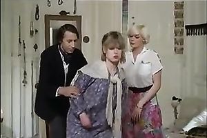 Elegant charming light-haired playgirl gives a head to her boss