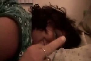 Takes the big black dick for hubby to watch