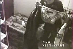 Wardrobe Lover Gets Blown By Hidden Slutty Wife  At His Workplace