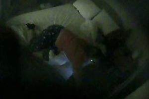 Spying On A Thick, Curvy Housewife Furiously Masturbating On A Hidden Cam.
