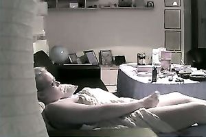 Caught On Cam • Wife’s Secret Masturbation Session With New Ip Cam.