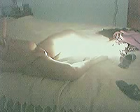 Hidden cam - Slutty wife masturbates on bed with sextoy