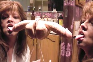 Milf loves sucking or BBC aka Big Black Cock will always own the kitty kat in one way or another
