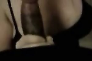 Busty amateur strumpet gives me head on private POV sex clip