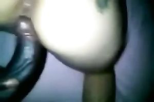 Exquisite white bitch got fucked in the butthole on cam