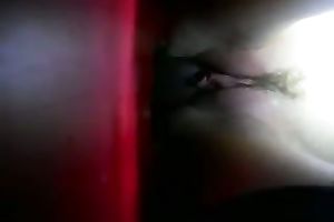 Watch me getting my cunt banged by a gloryhole boner