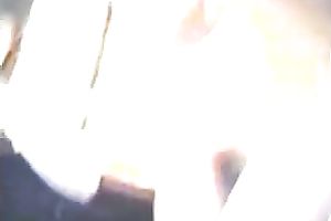 Brunette bitch gets her pussy drilled by me in homemade clip