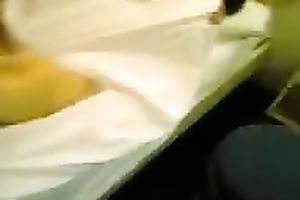 My mind blowing Asian brunette hair demosntrates her goodies